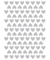MINIMA - Stickers muraux - 98 coeurs